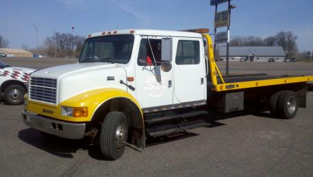 2001 International 4700 4 Door Roll Back For Sale Or Lease